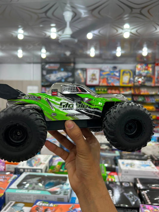 RC Off-Road Jeep – 2WD High Speed Monster Truck with All-Terrain Tires (Green)