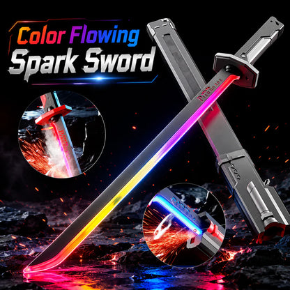 Kids Multi-Color Battle Laser Sword With Smoke Small Size