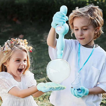 Magic Fog Bubble Wand – Colorful Smoke Bubble Machine Toy for Kids