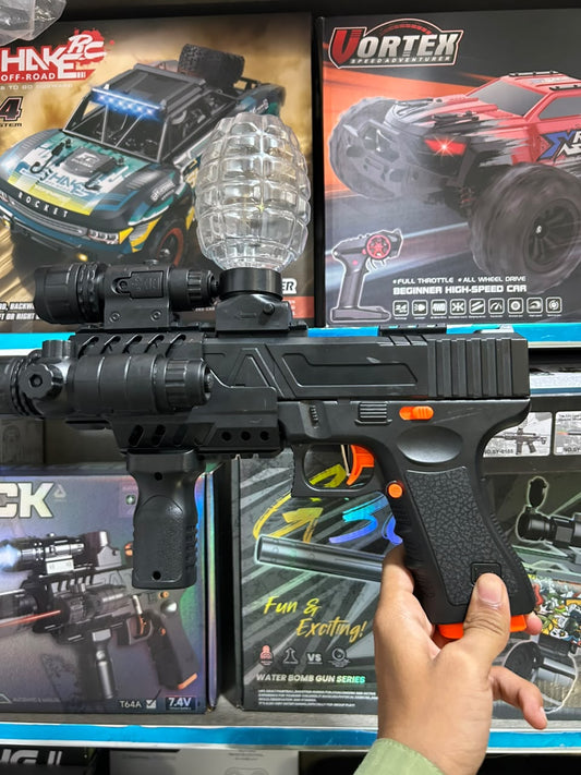 Ultimate Tactical Combat Fun with Dual Silencers & Tactical Flashlight!