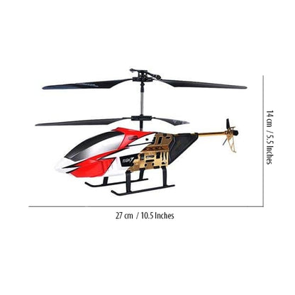 Remote Control Helicopter RFD-018 – 2 Channel Rechargeable Toy For Kids – Multi Color