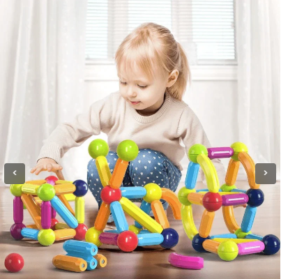 Magnetic Building Blocks Educational Toy 25 Pieces