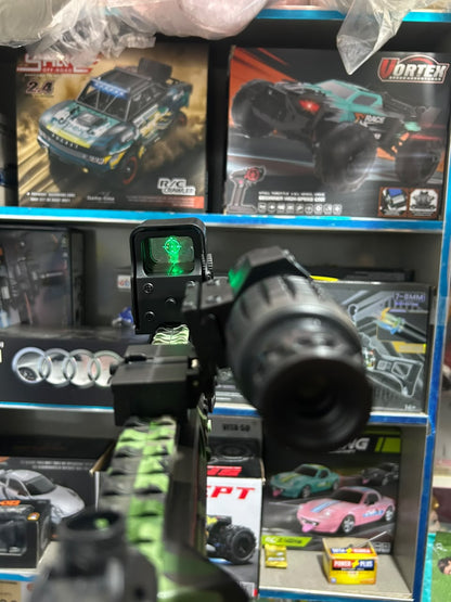 1:1 Electric M416 Gel Blaster Rifle With Light Smoke Silencer (Fogi Colour)