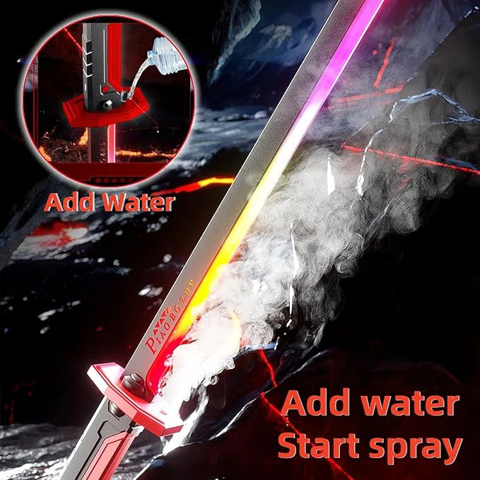 Kids Multi-Color Battle Laser Sword With Smoke Small Size
