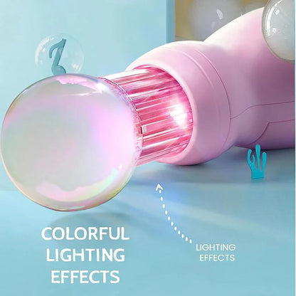 Magic Fog Bubble Wand – Colorful Smoke Bubble Machine Toy for Kids