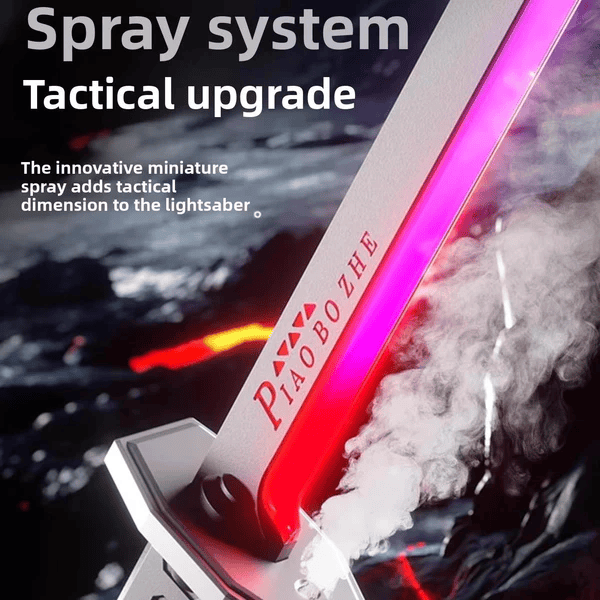 Kids Multi-Color Battle Laser Sword With Smoke Big Size