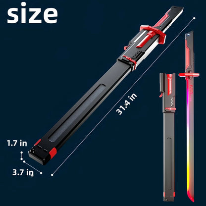 Kids Multi-Color Battle Laser Sword With Smoke Small Size