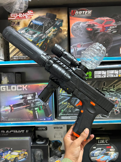 Ultimate Tactical Combat Fun with Dual Silencers & Tactical Flashlight!