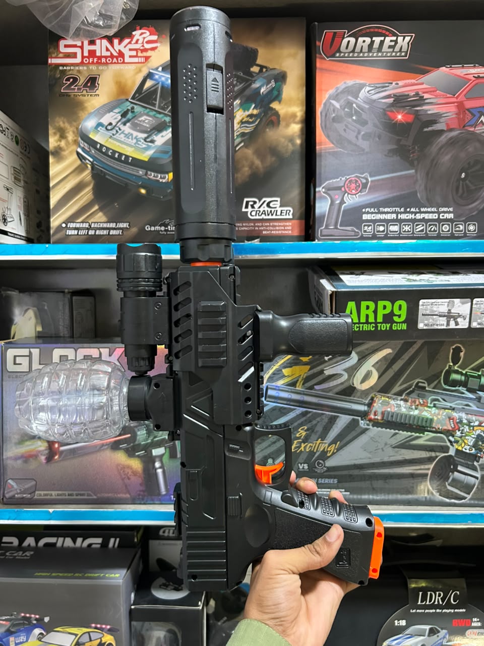 Ultimate Tactical Combat Fun with Dual Silencers & Tactical Flashlight!
