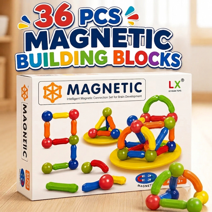 Magnetic Building Blocks Educational Toy 36 Pieces
