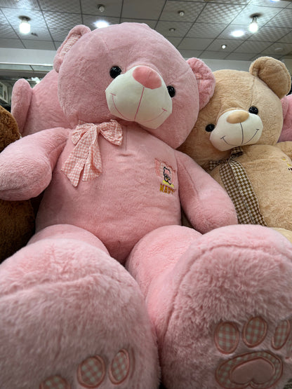 4.5 Ft Giant Size Pink Teddy Bear – Thailand Imported | Premium Plush