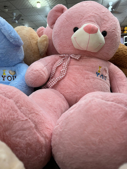 4.5 Ft Giant Size Pink Teddy Bear – Thailand Imported | Premium Plush