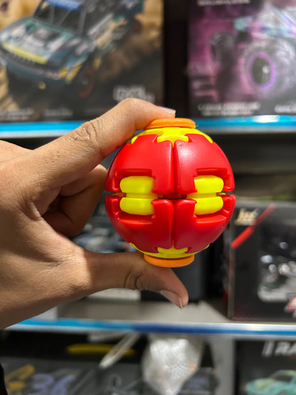 Press &amp; Spin 3D Spinning Fidget Ball - 1Pc