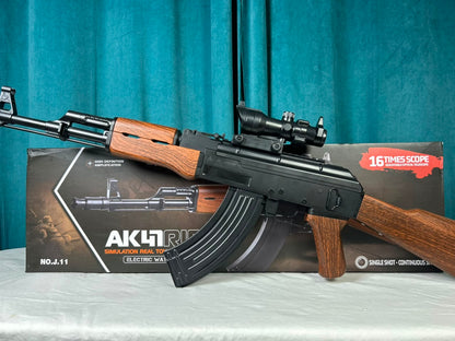 Experience High-Powered Tactical Fun with the Classic AK-47 Electric Gel Blaster!