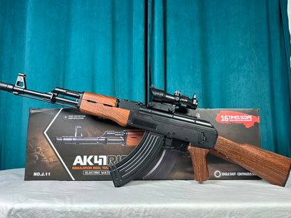 Experience High-Powered Tactical Fun with the Classic AK-47 Electric Gel Blaster!