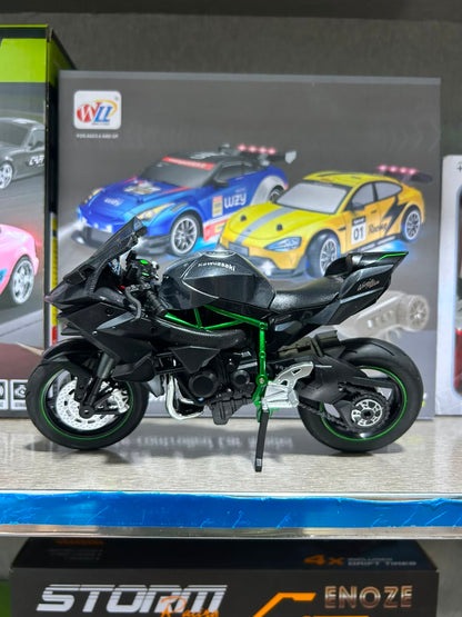 Kawasaki Ninja H2R Diecast Model Motorcycle – 1:24 Scale