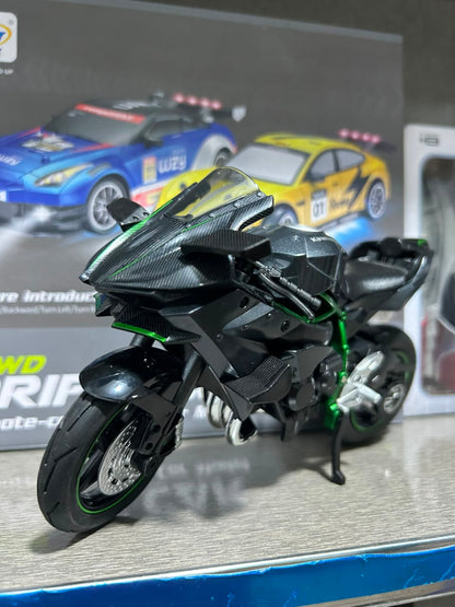 Kawasaki Ninja H2R Diecast Model Motorcycle – 1:24 Scale
