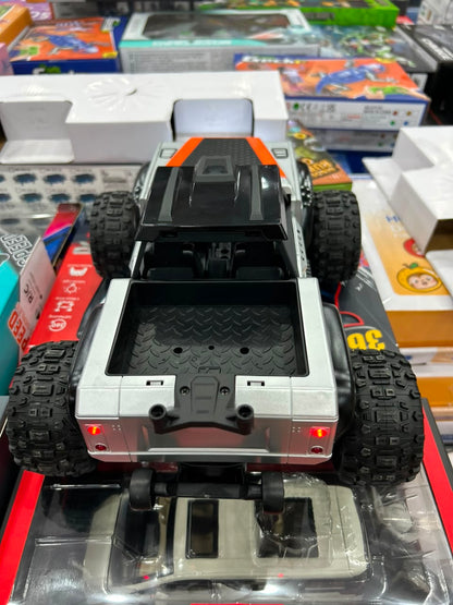 1:14 Hobby Grade RC Monster Truck 4x4 Off-Road Car – 40 km/hr High Speed, Nylon-Metal Body with LED Light Bar & Hydraulic Suspension