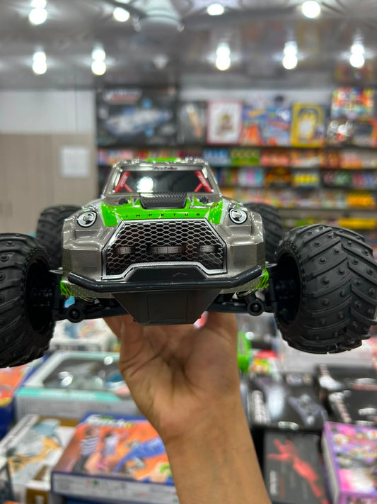 RC Off-Road Jeep – 2WD High Speed Monster Truck with All-Terrain Tires (Green)