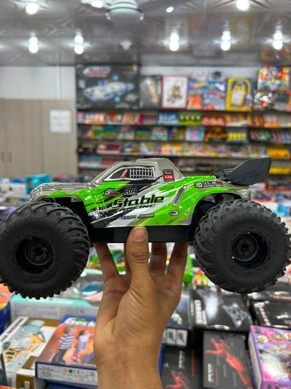 RC Off-Road Jeep – 2WD High Speed Monster Truck with All-Terrain Tires (Green)