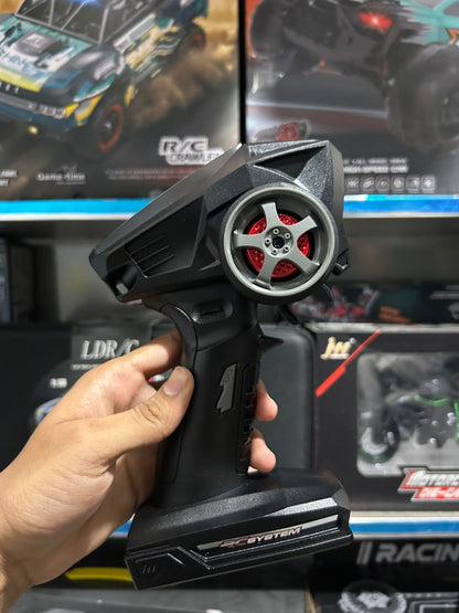 1:14 Hobby Grade RC Short Course Off-Road Truck – 60 km/hr High Speed with LED Light Bar & Digital Proportional Remote