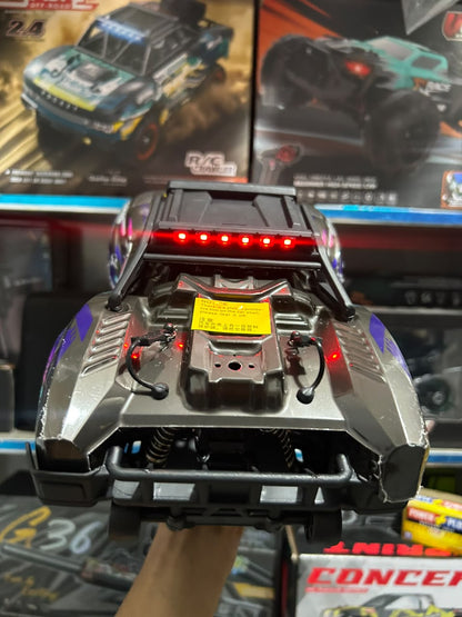 1:14 Hobby Grade RC Short Course Off-Road Truck – 60 km/hr High Speed with LED Light Bar & Digital Proportional Remote