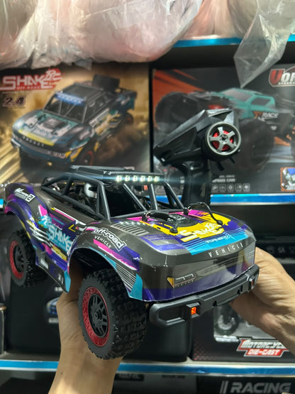 1:14 Hobby Grade RC Short Course Off-Road Truck – 60 km/hr High Speed with LED Light Bar & Digital Proportional Remote