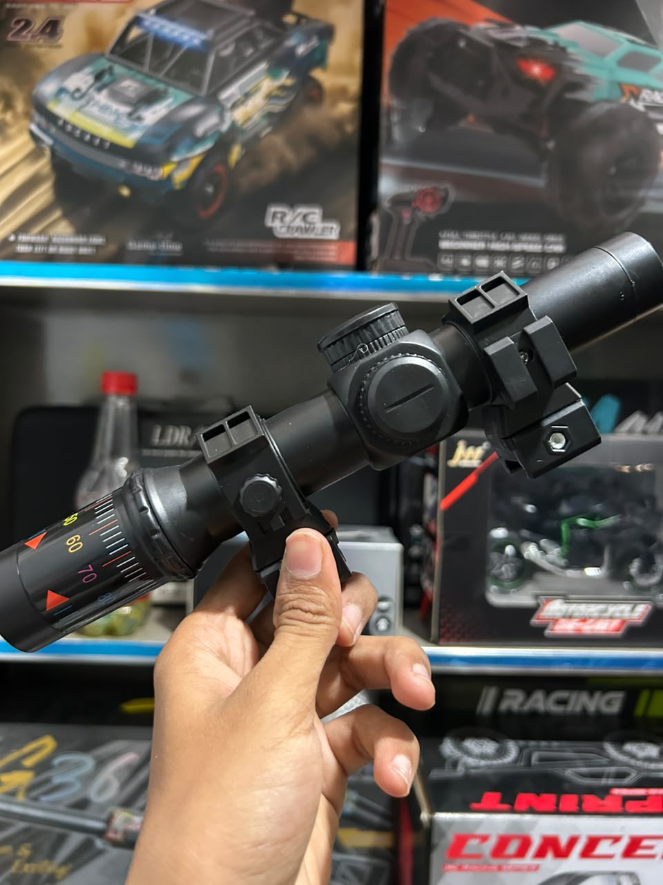 Sniper SVD Electric Gel Blaster Rifle Toy – 7.4V Rechargeable Battery with Scope & Bipod