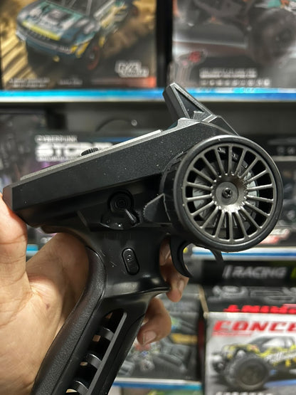 1:14 Hobby Grade RC Monster Truck 4x4 Off-Road Car – 50 km/hr High Speed with Alloy Chassis & Hydraulic Suspension Green