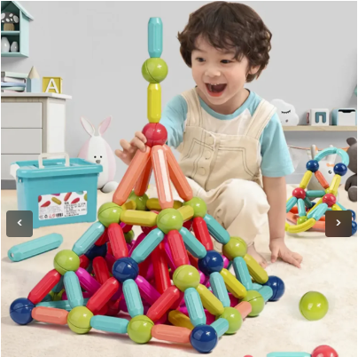 Magnetic Building Blocks Educational Toy 25 Pieces
