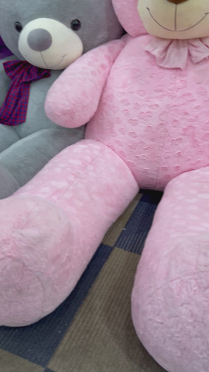 9 Feet Giant Pink Teddy Bear – Thailand Imported | Premium Soft Plush Teddy | Heavy & Huge Size